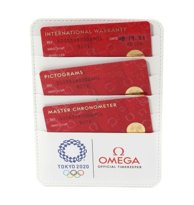 Omega Seamaster Aqua Terra Olympic Games Watch 522 53 38 20 03 001 Box Card