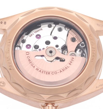Omega Seamaster Aqua Terra Worldtimer 43 Worldtimer Rose Gold Mens Watch 220 53 43 22 02 001
