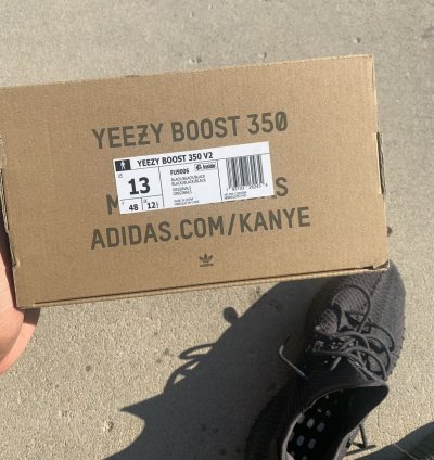 Yeezy Boost 350 V2 Black Non-reflective 2019