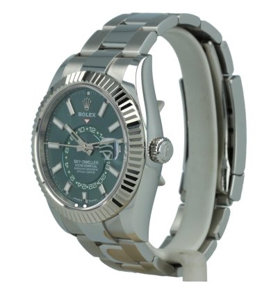Rolex Sky-dweller 336934 Green Dial Like New 2024