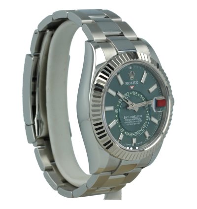 Rolex Sky-dweller 336934 Green Dial Like New 2024