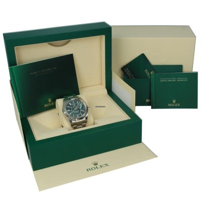 Rolex Sky-dweller 336934 Green Dial Like New 2024
