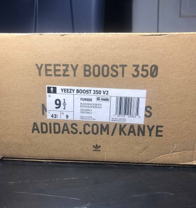 Yeezy Boost 350 V2 Black Reflective