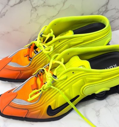 Wmns Nike Martine Rose Shox Mule Mr4 Safety Orange