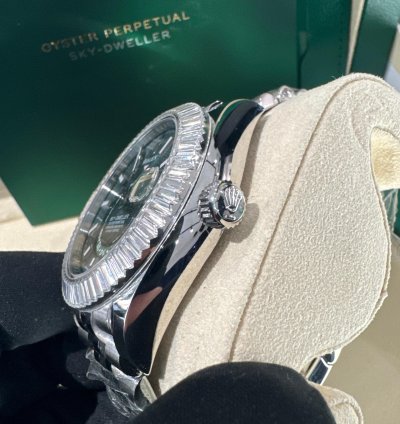 Rolex Sky-dweller 336934 Green Jubilee Stainless Steel