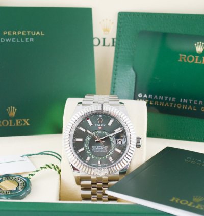 Rolex Sky-dweller 336934 Green Jubilee Unworn 2025
