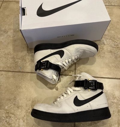 1017 Alyx 9sm Nike Air Force 1 High Tops Fits 11
