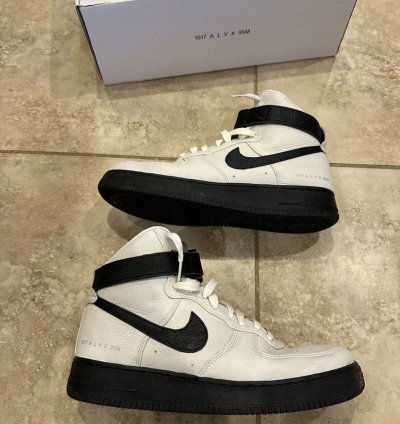 1017 Alyx 9sm Nike Air Force 1 High Tops Fits 11