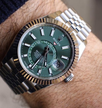 Rolex Sky-dweller 336934 Green Mint Jubilee - New 2025