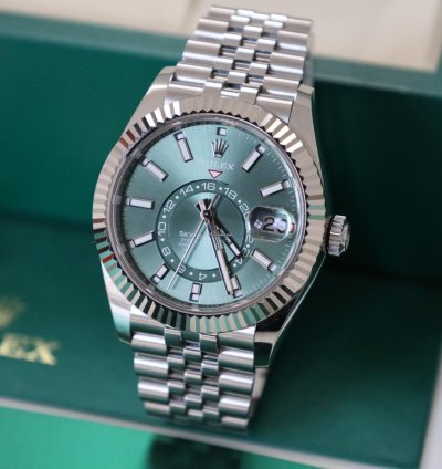 Rolex Sky-dweller 336934 Green Mint Jubilee - New 2025