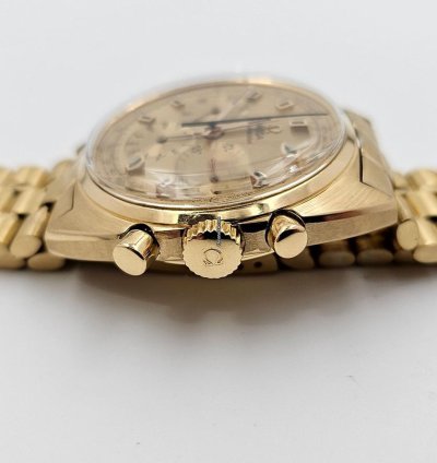 Omega Seamaster Chrono 18k Gold Top Condition 321