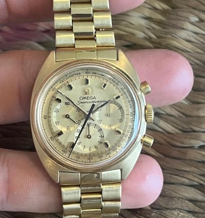 Omega Seamaster Chronograph 321 Gold