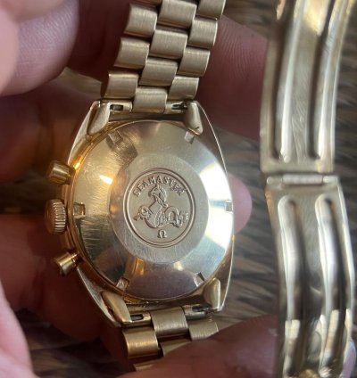 Omega Seamaster Chronograph 321 Gold