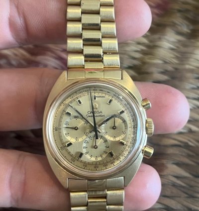 Omega Seamaster Chronograph 321 Gold