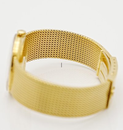 Omega Seamaster Deville De Ville 18k Gelbgold 35mm New Service