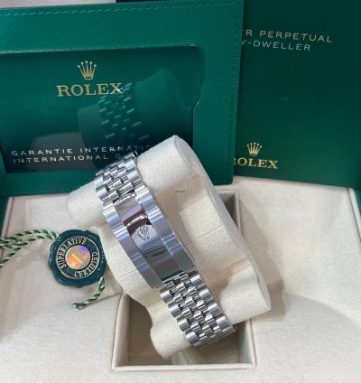 Rolex Sky-dweller 336934 Sky-dweller 42mm Green Dial Steel White Gold Jubilee