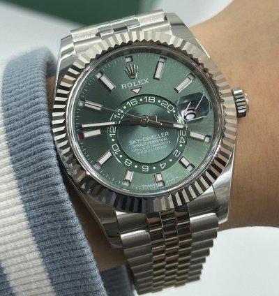 Rolex Sky-dweller 336934green Jub