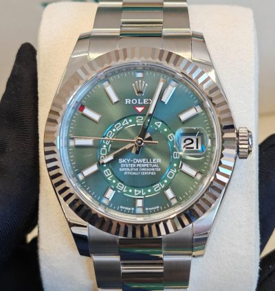 Rolex Sky-dweller 336934green Oys