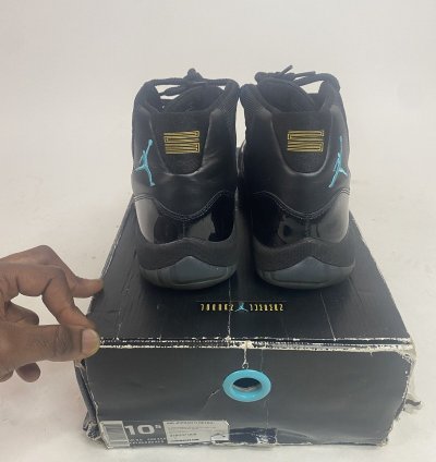 2013 Air Jordan 11 Retro Gamma Blue Sz 10 5