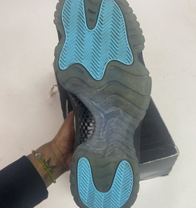 2013 Air Jordan 11 Retro Gamma Blue Sz 10 5