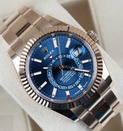 Rolex Sky-dweller 336935 Blau Blue 2024 Neu Full Set
