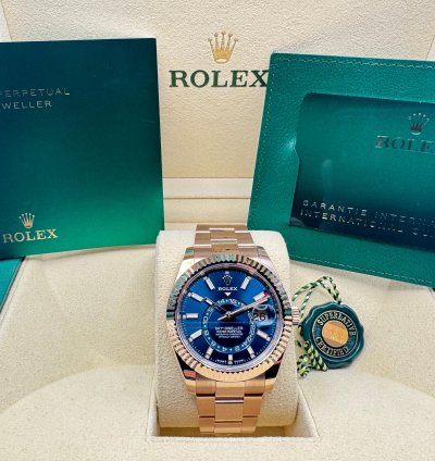Rolex Sky-dweller 336935 Bleu Dial 02-2025 New