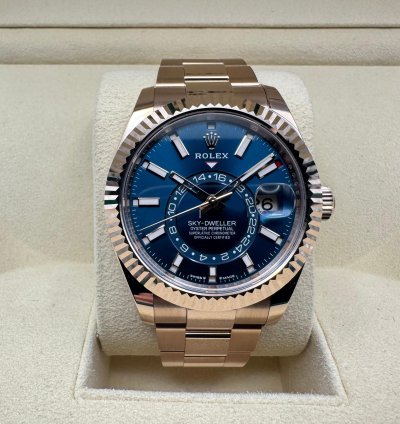Rolex Sky-dweller 336935 Bleu Dial 02-2025 New