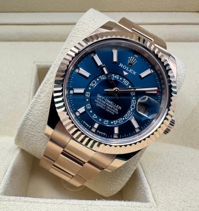 Rolex Sky-dweller 336935 Bleu Dial 02-2025 New
