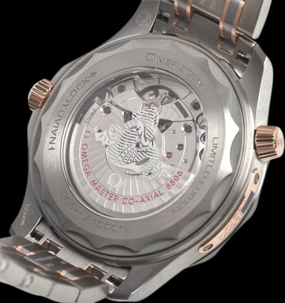 Omega Seamaster Diver 300 25th Anniversary 300m Titanium Rose Gold Limited