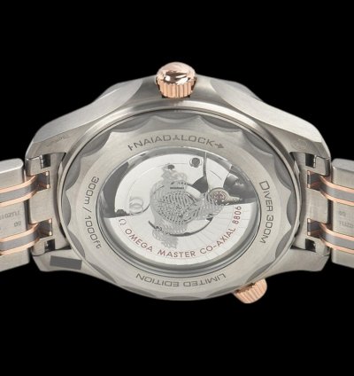 Omega Seamaster Diver 300 25th Anniversary 300m Titanium Rose Gold Limited