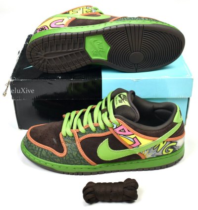 2015 Nike Dunk Low Premium Sb De La Soul Qs