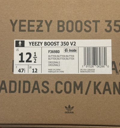 Yeezy Boost 350 V2 F36980 Butter