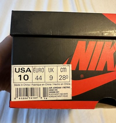 2016 Jordan 1 Bred Banned