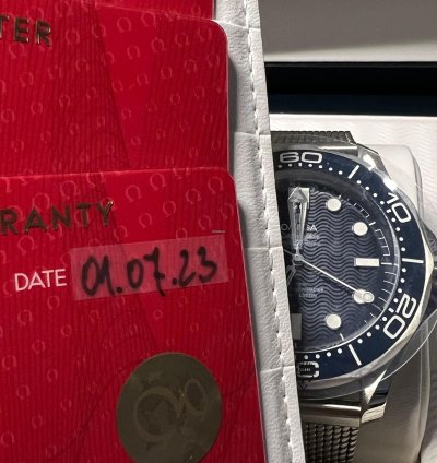 Omega Seamaster Diver 300 Bond 60th Anniversary