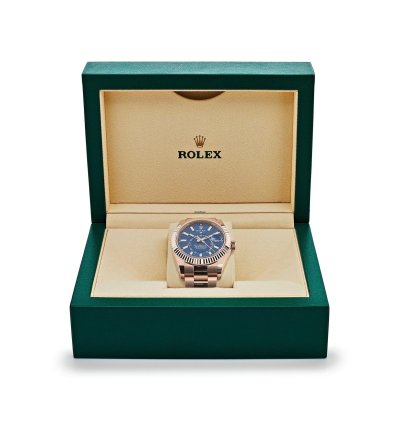Rolex Sky-dweller 336935 Rose Gold Blue Dial