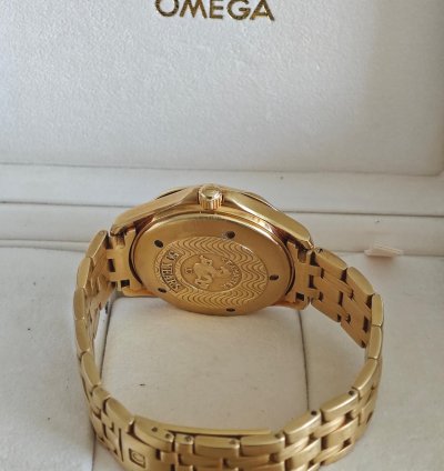 Omega Seamaster Diver 300 Gmt Full Gold Omega Watch