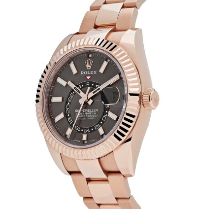 Rolex Sky-dweller 336935 Rose Gold Rhodium Slate Grey Dial 2024