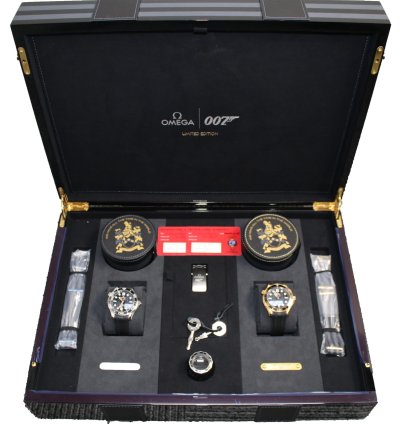 Omega Seamaster Diver 300 James Bond Set Limited Edition Set Of 257 Pcs