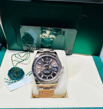 Rolex Sky-dweller 336935 Sky-dweller Stainless Steel Chocolat Dial Oyster Bracelet 42mm