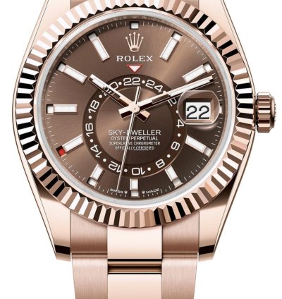 Rolex Sky-dweller 336935 Sky-dweller Stainless Steel Chocolat Dial Oyster Bracelet 42mm