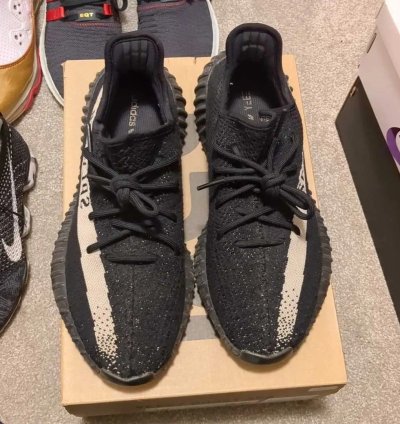 Yeezy Boost 350 V2 Oreo Size 10 Us Men Used Good Box Adidas