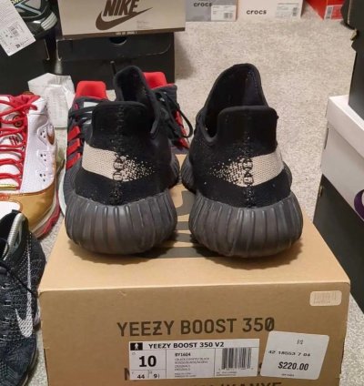 Yeezy Boost 350 V2 Oreo Size 10 Us Men Used Good Box Adidas