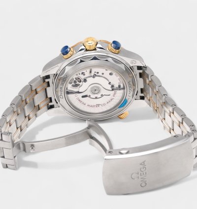 Omega Seamaster Diver 300 Master Co-axial 210 20 44 51 03 001 Steel Gold 44 Box Papers