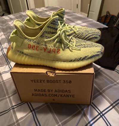 Yeezy Boost 350 V2 Semi Frozen Yellow