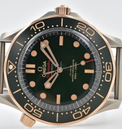 Omega Seamaster Diver 300 Professional 300 21090422010001 Titanium Bronze Gold