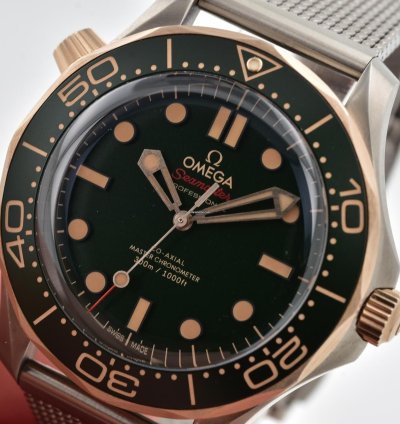 Omega Seamaster Diver 300 Professional 300 21090422010001 Titanium Bronze Gold