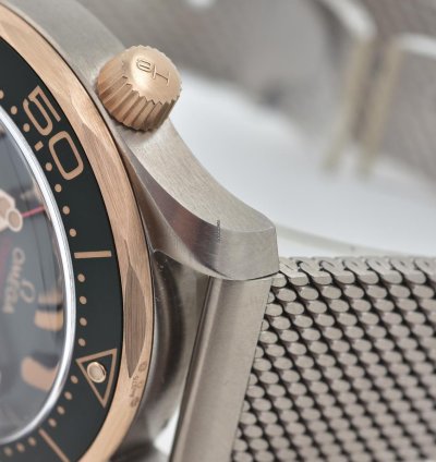 Omega Seamaster Diver 300 Professional 300 21090422010001 Titanium Bronze Gold