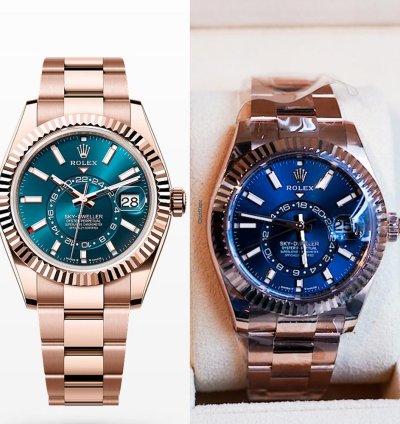 Rolex Sky-dweller 42 Blue Green Dial 336935-0001