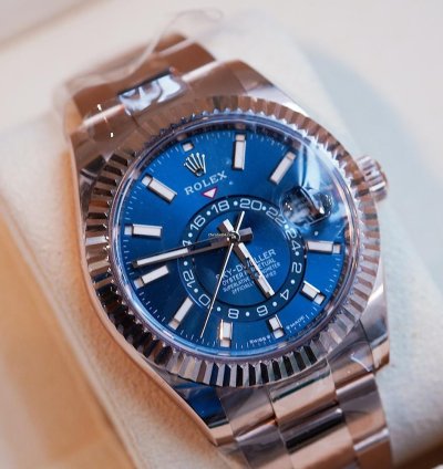 Rolex Sky-dweller 42 Blue Green Dial 336935-0001