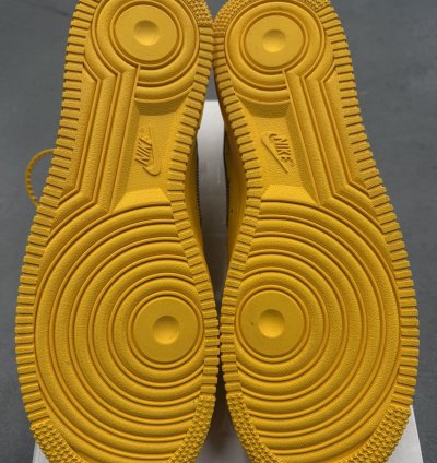 2022 Nike Air Force 1 Low Off-white Ica University Gold